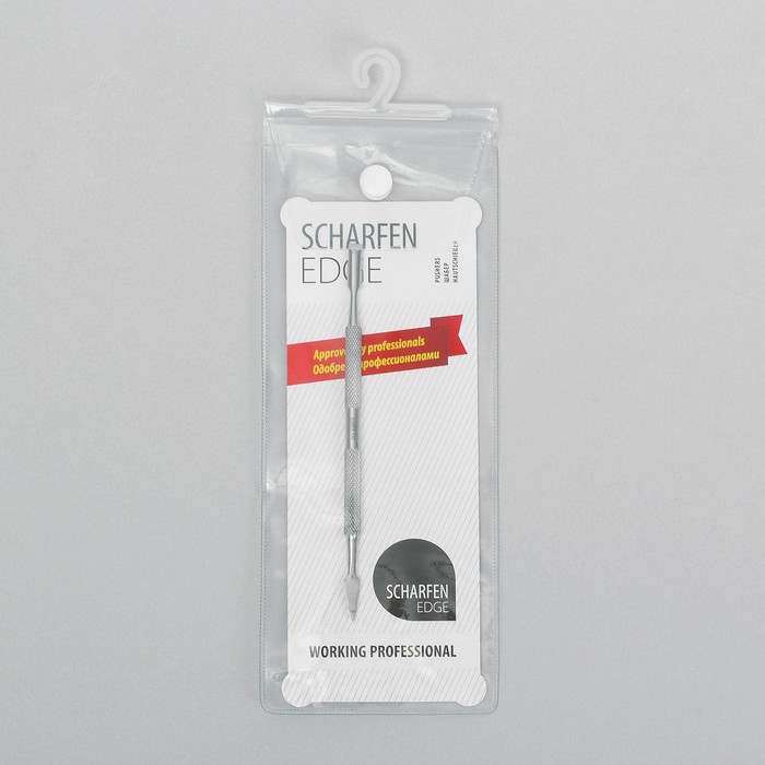 Шабер двусторонний: лопатка, копьё узкое, 12(±0,5)см, цвет серебристый