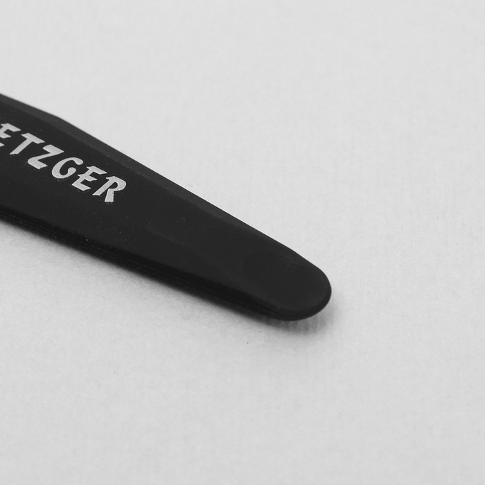 Пилка металлическая для ногтей, 12,5см, цвет чёрный