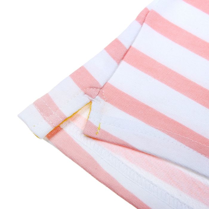 Футболка для девочки с длинным рукавом, рост 92 см, цвет розовый