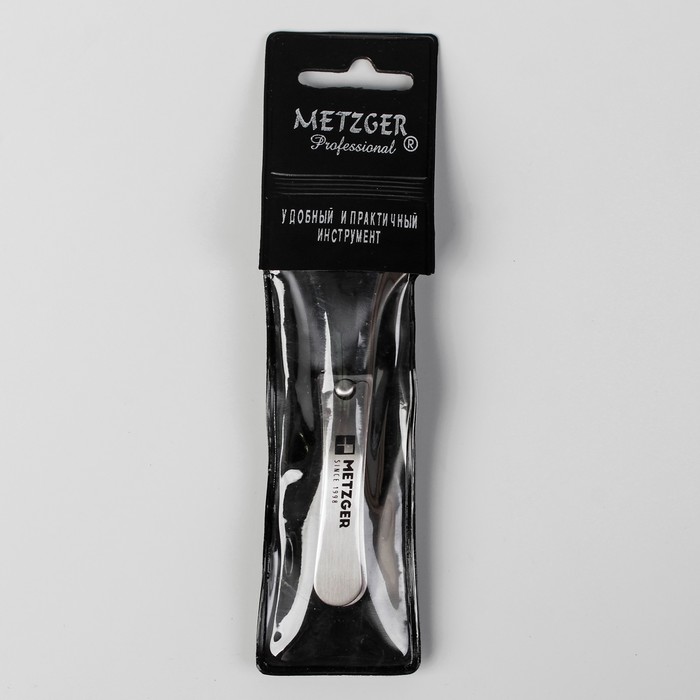 Кусачки-книпсер маникюрные, 6(±0,5)см, цвет серебристый