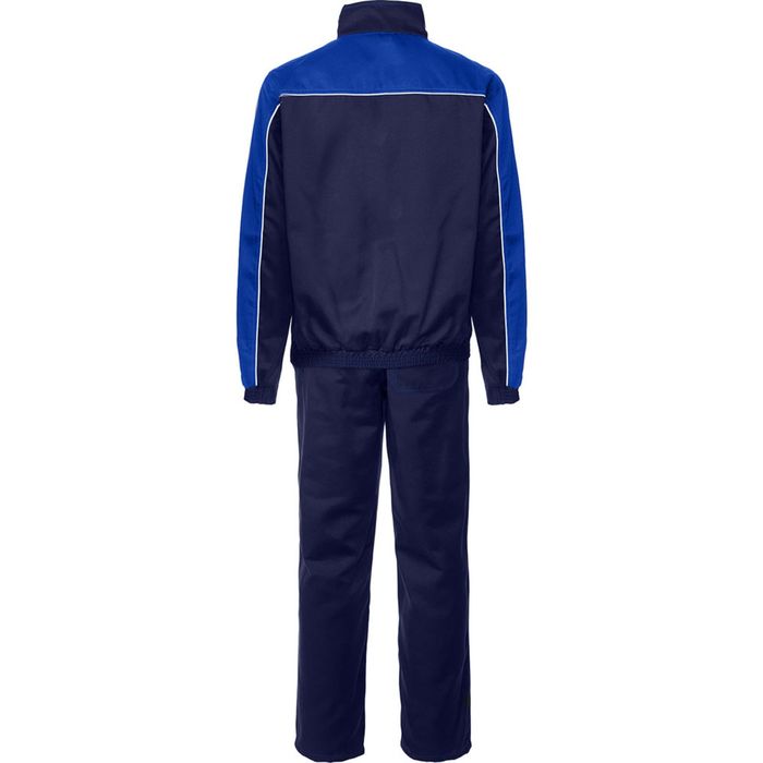 Костюм рабочий «Аватар» с полукомбинезоном, размер 44-46, рост 158-164 см, цвет сине-васильковый