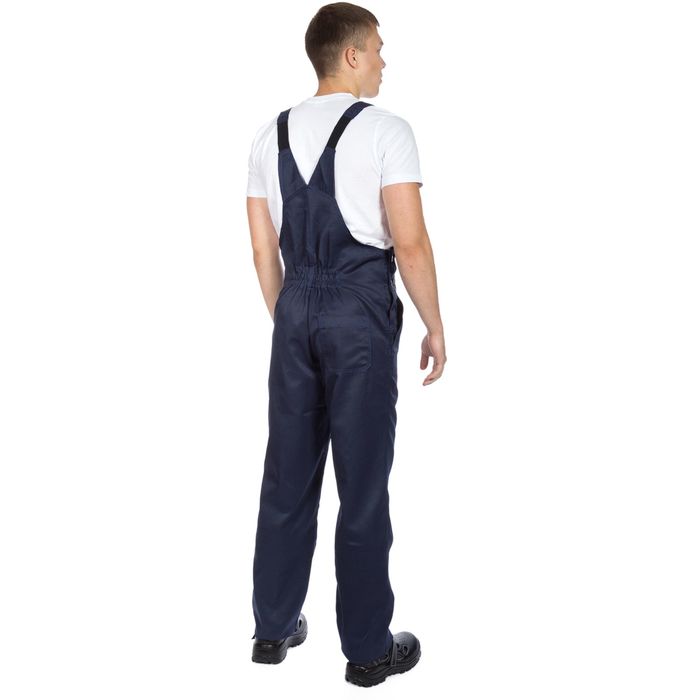 Костюм рабочий «Аватар» с полукомбинезоном, размер 44-46, рост 158-164 см, цвет сине-васильковый