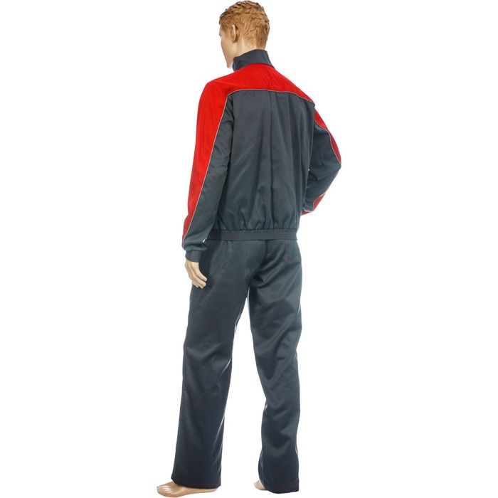 Костюм рабочий «Аватар», размер 44-46, рост 170-176 см, цвет серо-красный