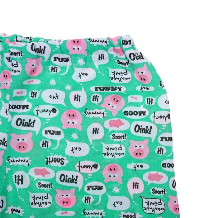 Пижама для девочки "Принцесса", рост 122-128 см (32), цвет изумруд