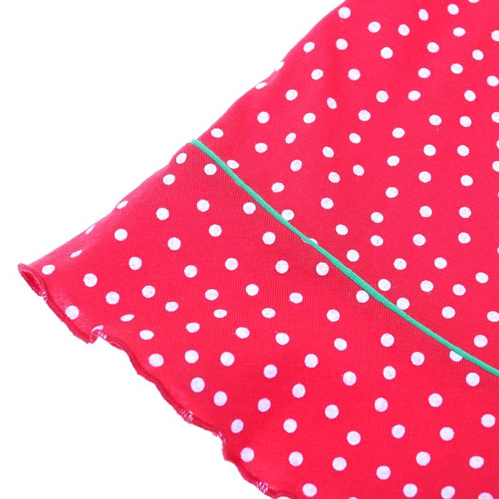 Сарафан для девочки "Горошек", рост 98-104 см (28), цвет красный