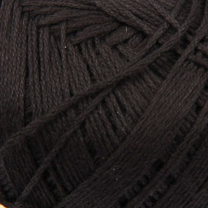 Пряжа "Лора" 50% хлопок, 50% вискоза, 425м/100гр (940 черный)