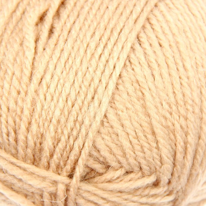 Пряжа "Надежда" 30% шерсть, 70% акрил 220м/100гр (006 беж.светл.)