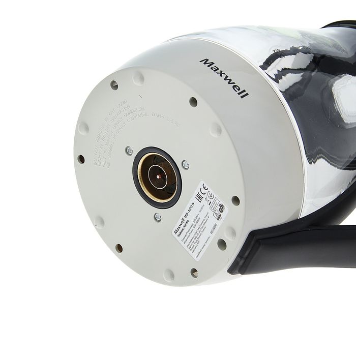 Чайник электрический Maxwell MW-1070, 1.7 л, 2200 Вт, подсветка, стекло