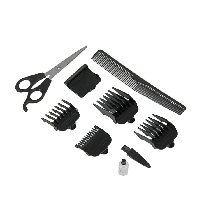 Машинка для стрижки Vitek VT-2520, 4 насадки, 4 уровня стрижки