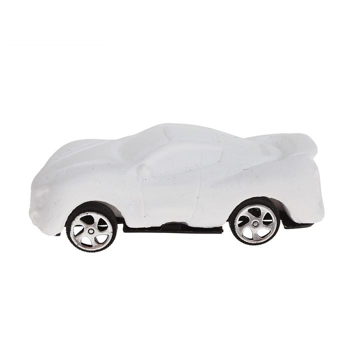 Роспись по керамике инерционная "Машинка №"1 + краски 6 цветов по 2 гр, кисть