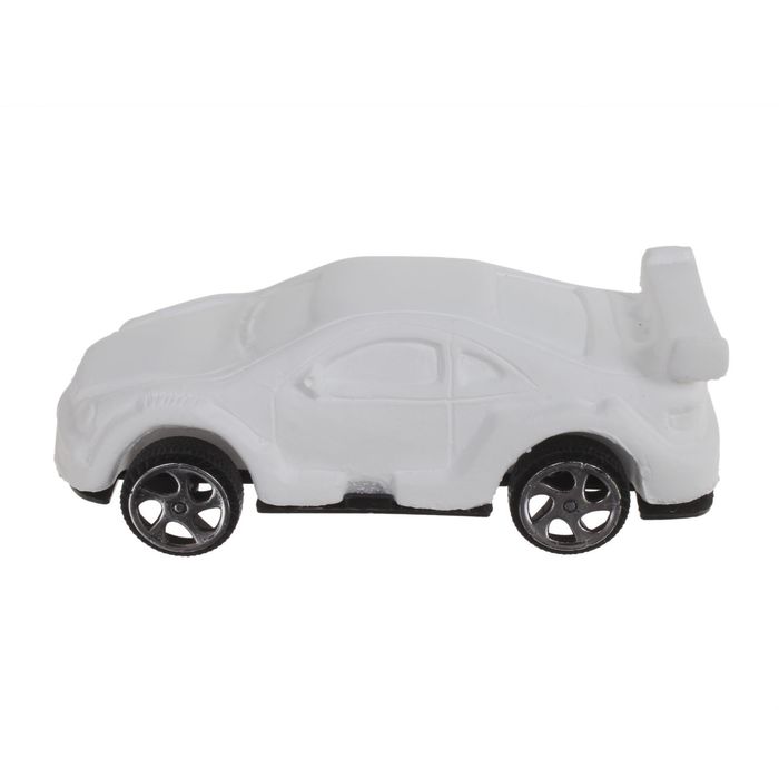 Роспись по керамике инерционная "Машинка №3" + краски 6 цветов по 2 гр, кисть