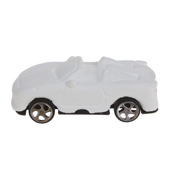 Роспись по керамике инерционная "Машинка №5" + краски 6 цветов по 2 гр, кисть