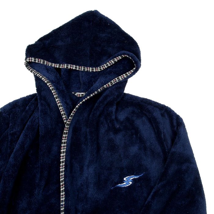 Халат мужской 956 темно-синий, р-р 48