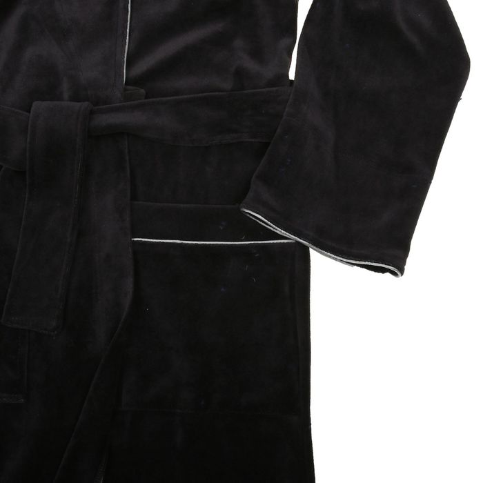 Халат мужской м 2 темно-серый, р-р 58