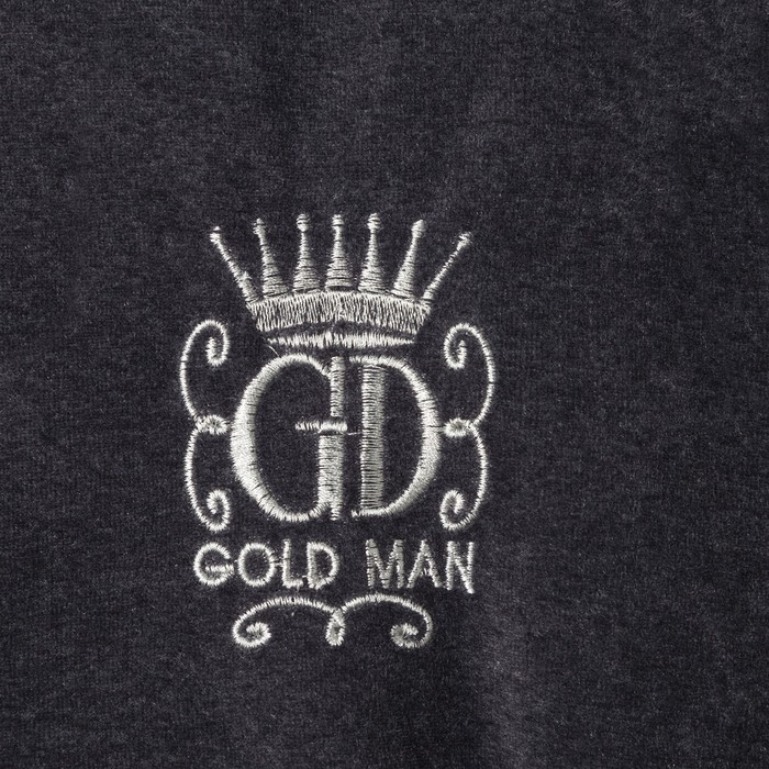 Халат мужской 531 серый, р-р 52