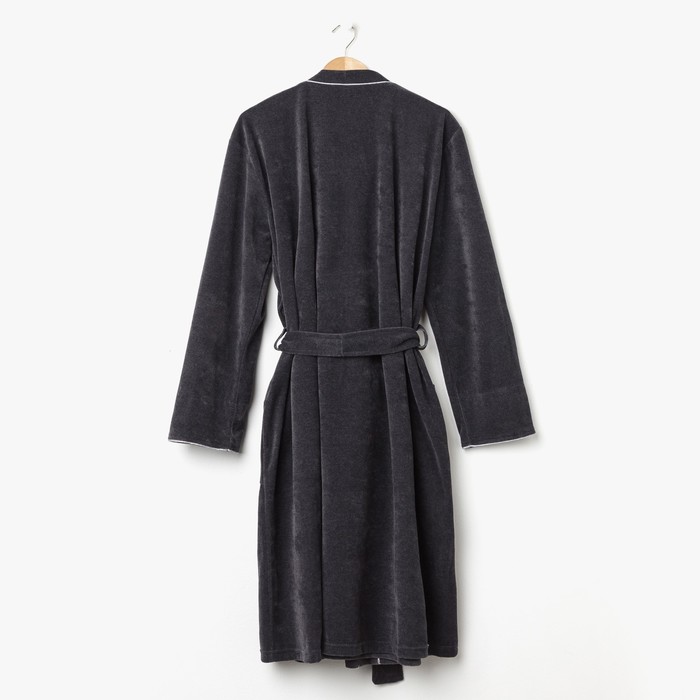 Халат мужской 531 серый, р-р 52