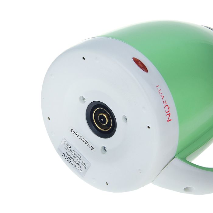 Электрочайник "LuazON" LPK-1809, 1500W, 1,8л, зелёный