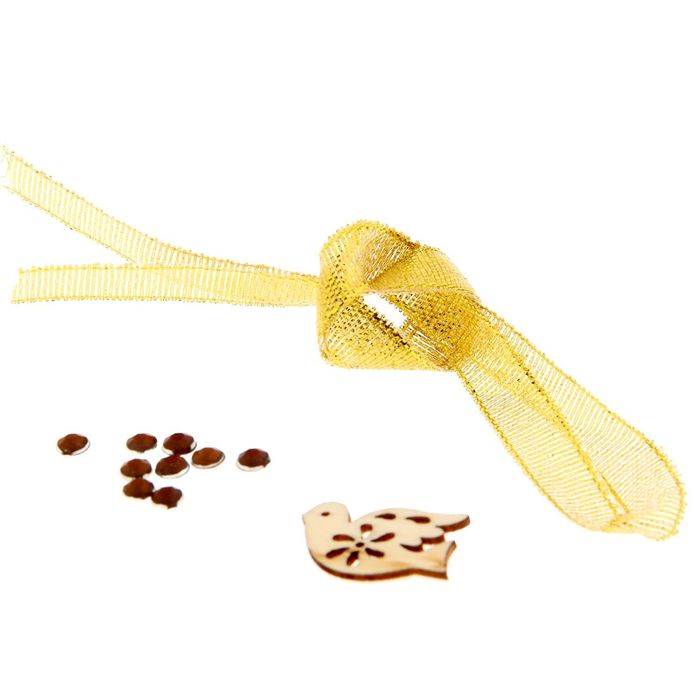 Набор по декорированию подарочного пакета «Винтаж», 15 х 28 см