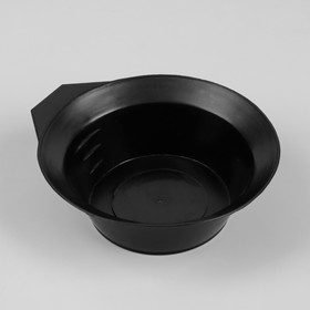 Чаша для окрашивания, d = 12 см, цвет чёрный Ош
