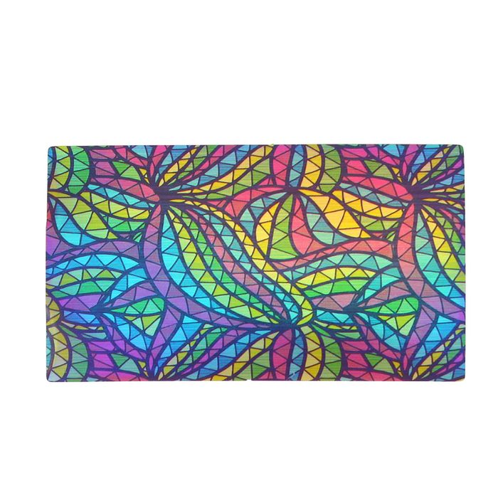 Наклейки для ногтей "Битое стекло", разноцветные