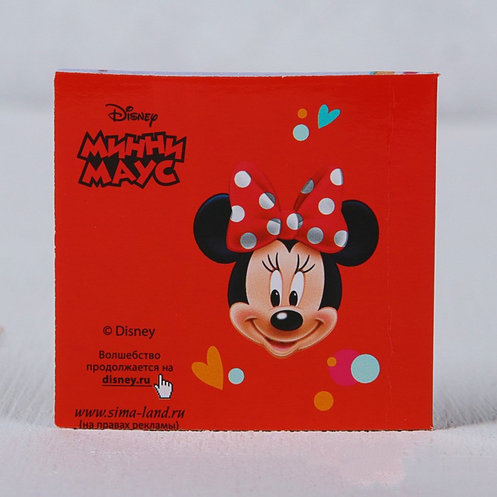 Блокнот в открытке "Ты просто супер", Минни Маус, 20 листов