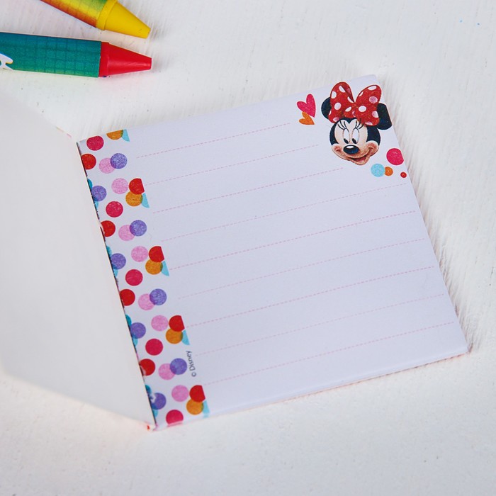 Блокнот в открытке "Ты просто супер", Минни Маус, 20 листов
