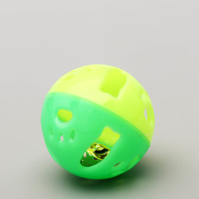 Набор из 2 шариков-погремушек "Рыбки", диаметр 3,7 см, микс цветов