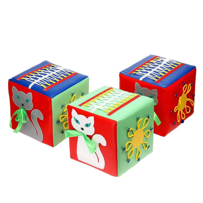 Кубик развивающий "Пальчики", МИКС