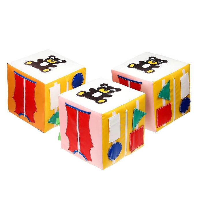 Кубик развивающий "Пальчики", МИКС