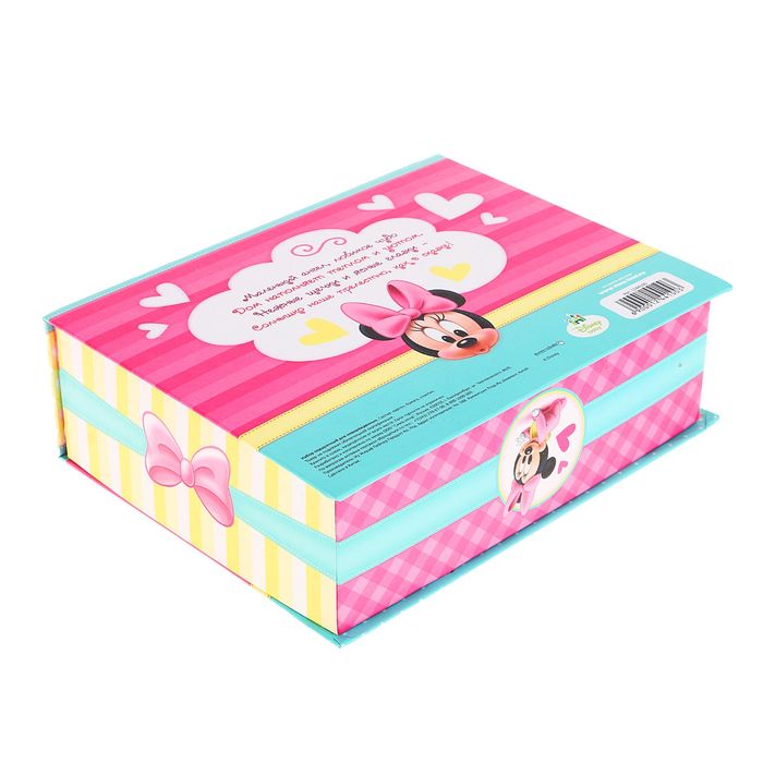 Набор для новорожденных в коробке-шкатулке "Наша малышка", Дисней Бейби Минни Маус