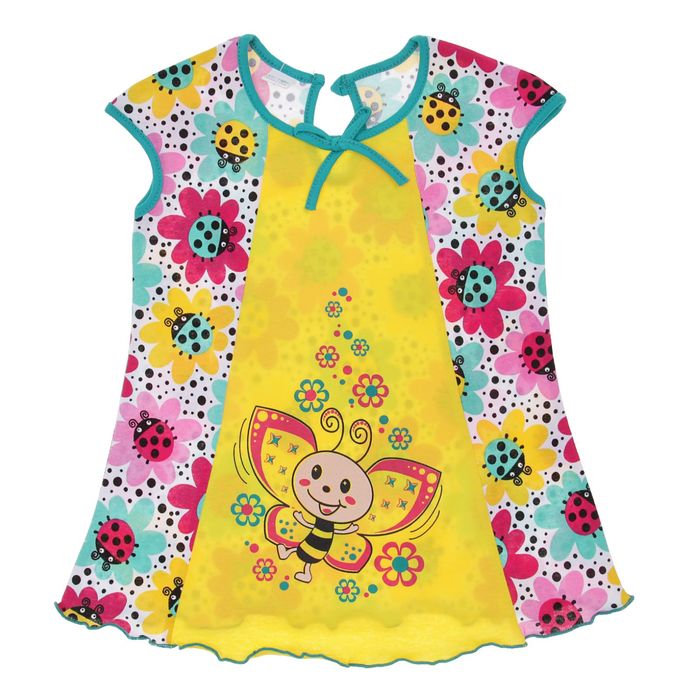 Платье детское, рост 92 см (56), цвет МИКС 683-15_М