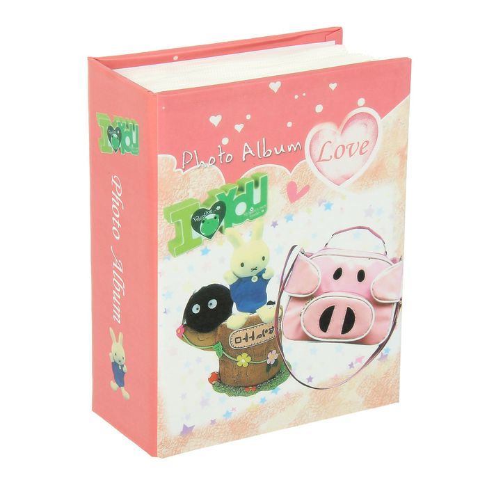 Фотоальбом на 100 фото 10х15 см "Дамские штучки" МИКС