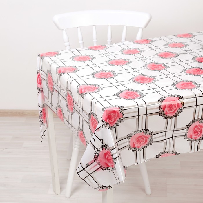 Клеенка ПВХ, ширина 137 см, рулон 30 м