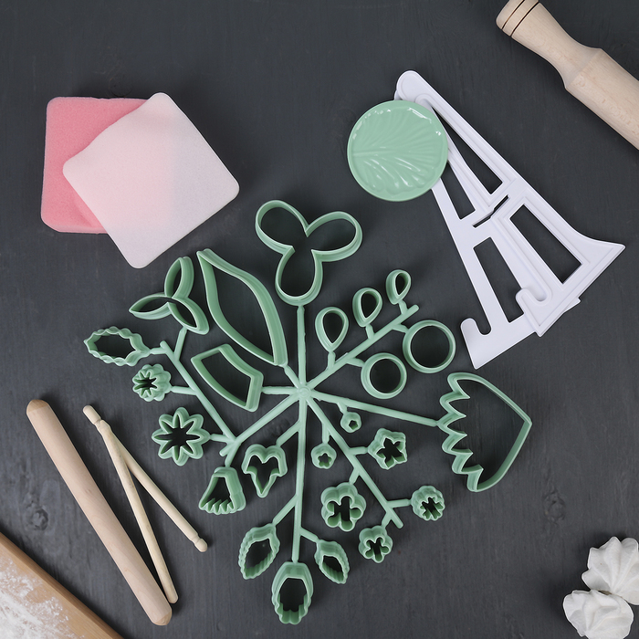 Набор кондитерский для теста и марципана 33 предмета