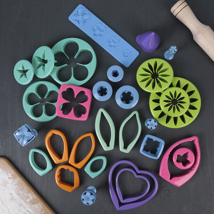 Набор кондитерский для теста и марципана 29 предметов