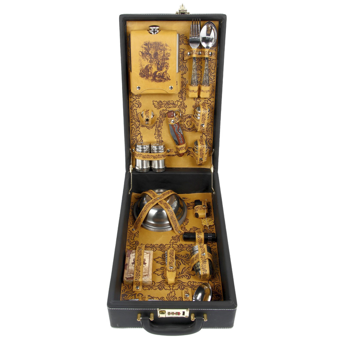 Набор в чемодане "Медведь" 35 предметов