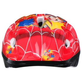 Шлем защитный OT-502 детский, размер S, 52-54 см, цвет красный от Сима-ленд