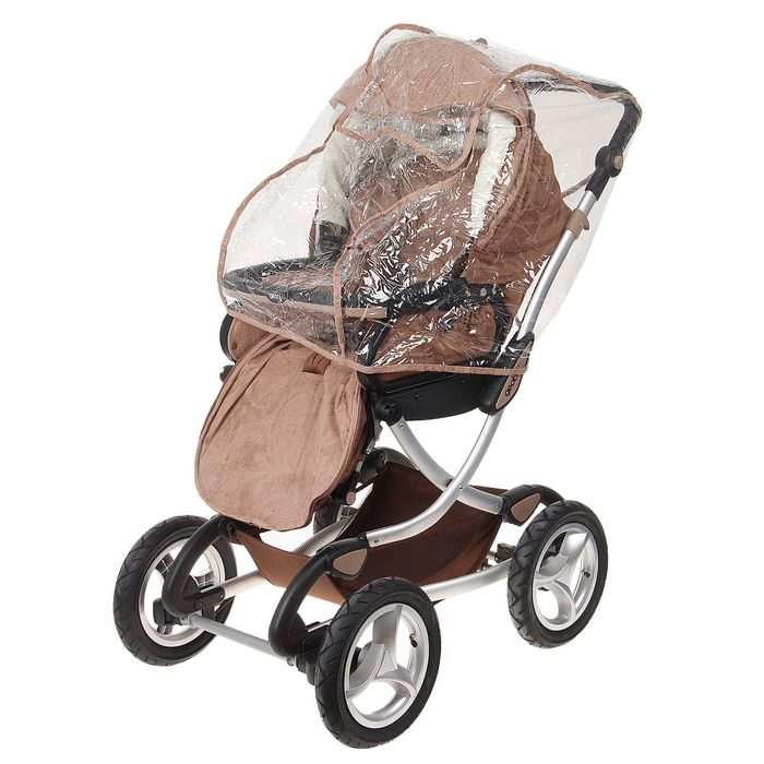 Коляска 2 в 1 Geoby 05C706, цвет коричневый