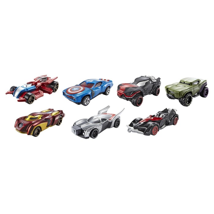 Машинки "Героев Marvel", МИКС