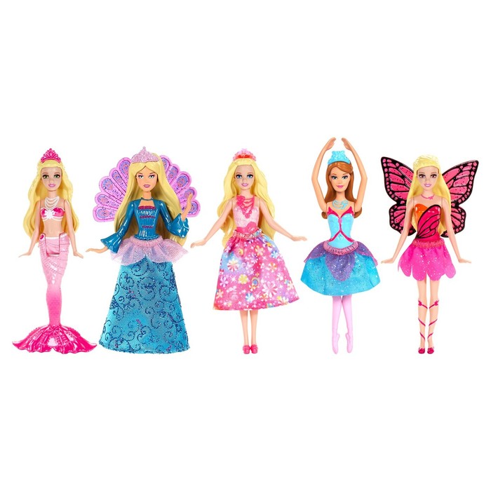 Кукла Barbie Fairytale Checklane Asst Dolls, МИКС