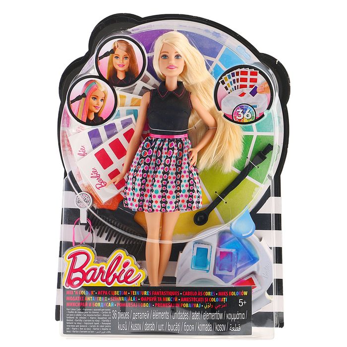 Кукла Barbie "Игра с цветом"