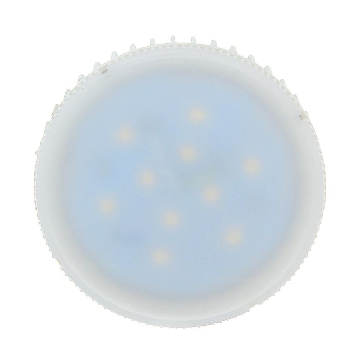 Лампа светодиодная Volpe, GX53, 6 Вт, 250 В, 4500 К, термопластиковый корпус, свет белый