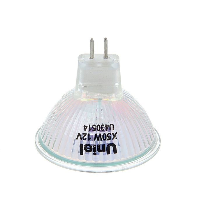 Лампа галогенная Uniel, GU5.3, 50 Вт, 12 В