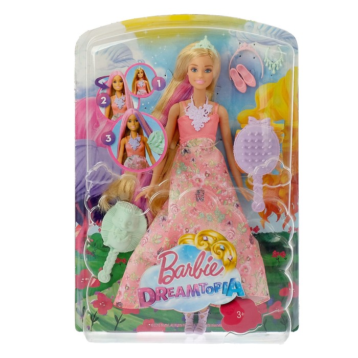 Кукла Barbie "Принцесса с волшебными волосами"