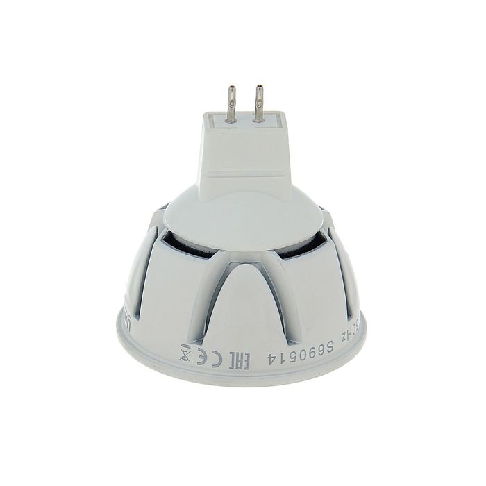 Лампа светодиодная Uniel, GU5.3, 7Вт, 3000 К, алюминиевый корпус, матовая, свет тёплый белый