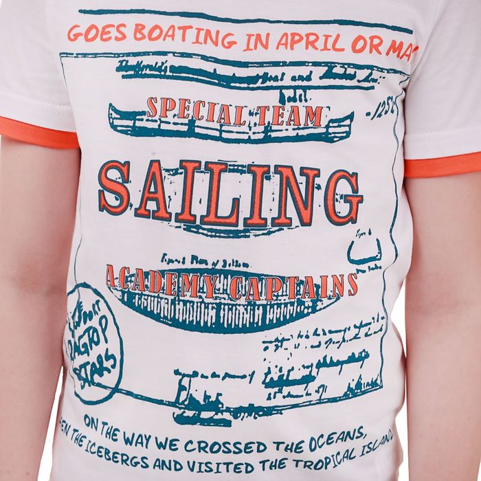 Комплект для мальчика (футболка+шорты), рост 152 см (12 лет), цвет тёмно-бирюзовый/белый (арт. Н464)