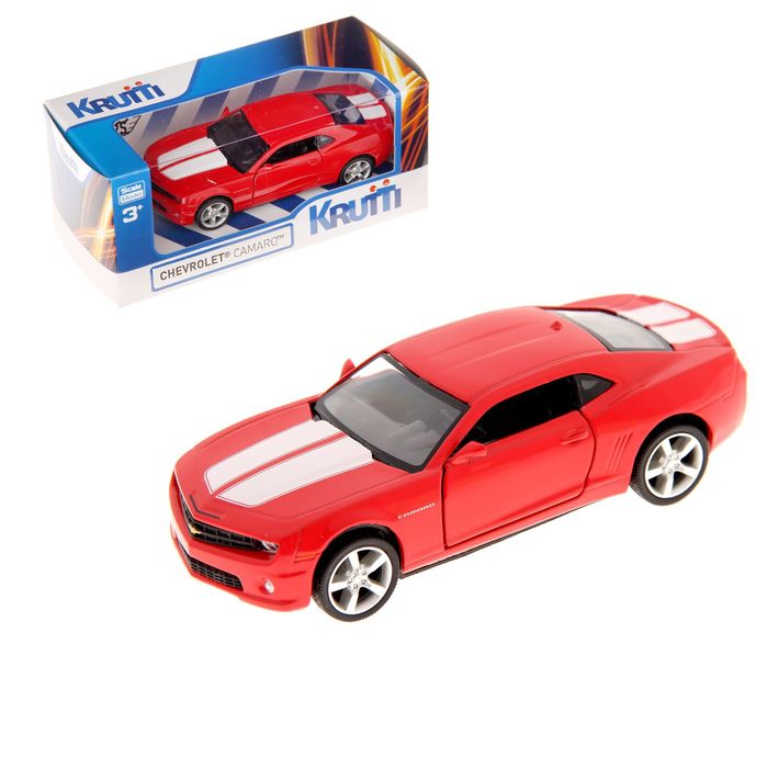 Машинка металлическая Chevrolet Camaro, МИКС