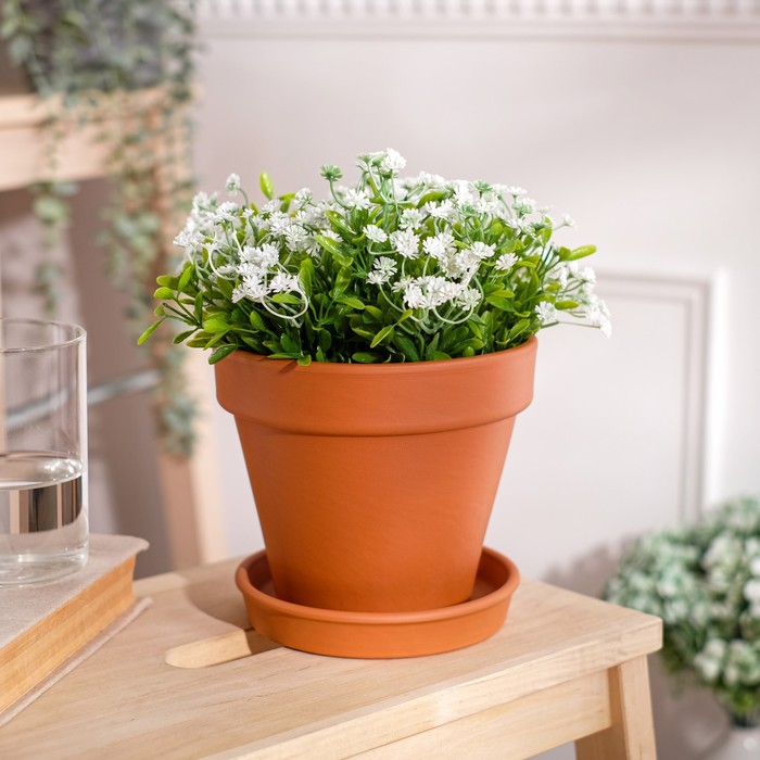 

Горшок для цветов "Стандарт", красная глина, 2 л