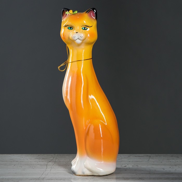 Копилка "Камилла" средняя, глянец, оранжевая