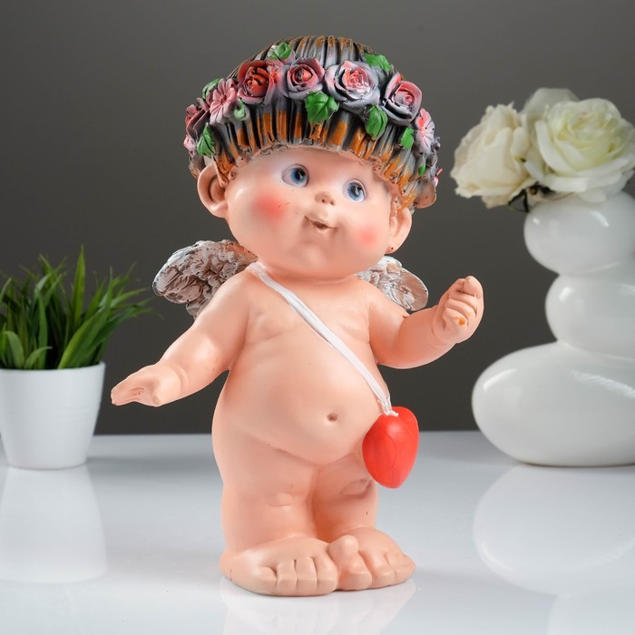 Статуэтка "Прелестный ангел с сердечком"